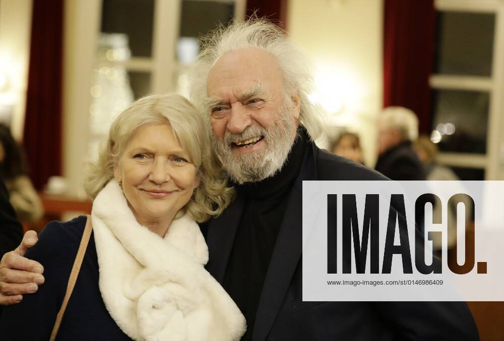 Achim Wolff with wife Rita Feldmeier at the theater premiere of Rent a friend, Germany, Berlin, Schlosspark Theater, RENT A FRIEND, Comedy by Folke Braband, With Caroline Beil, Bürger Lars Dietrich, Alessija Lause TORSTEN MÜNCHOW