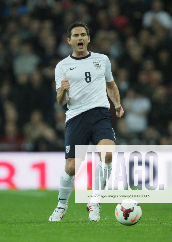 England v Montenegro - World Cup Qualifier . . Wembley, London, UK . . 11.10.2013 Frank Lampard, England.