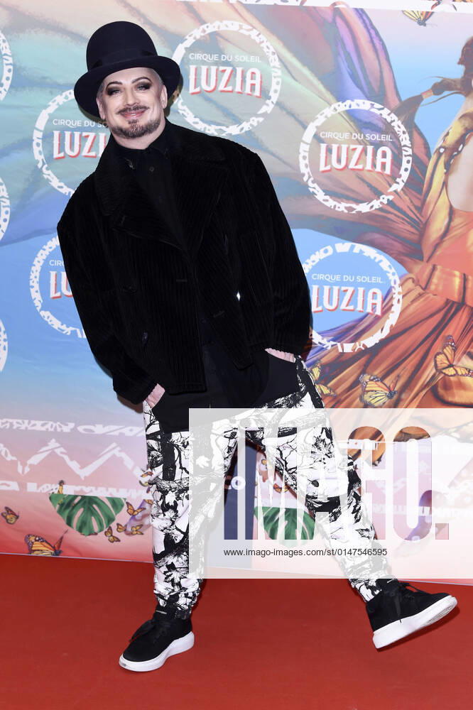 Boy George at the premiere of the show Cirque du Soleil Luzia at the Royal Albert Hall London, 13 01 2022 Foto:xS.xFuturexImage