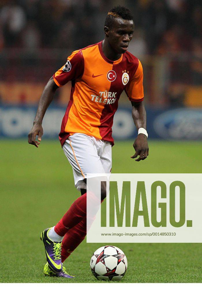 UEFA Champions League group B match between Galatasaray and FC Copenhagen at Turk Telekom Arena Stadium on October 23, 2013 in Istanbul, Turkey Match Score: Galatasaray 3 - FC Copenhagen 1 Pictured: Armindo Tue Na Bangna Bruma of Galatasaray.