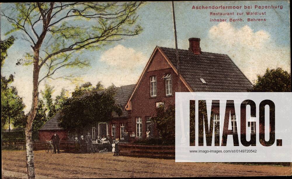 Aschendorfermoor Papenburg, Restaurant zur Waldlust, Inh B Behrens