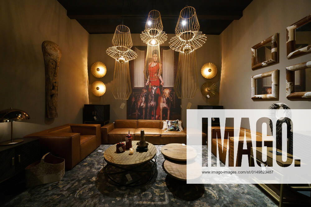 INTERGIFT 2022 - International Decoration Exhibition Decorative elements are shown at the INTERGIFT 2022 International Decoration Exhibition at Ifema in Madrid. February 4, 2022 in Madrid, Spain Madrid Spain
