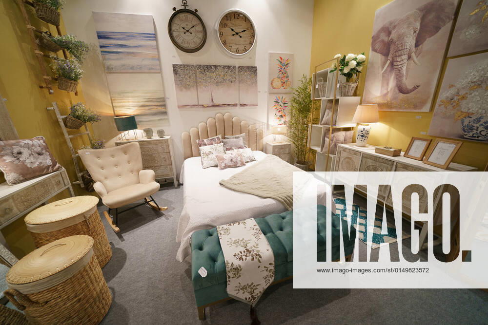 INTERGIFT 2022 - International Decoration Exhibition Decorative elements are shown at the INTERGIFT 2022 International Decoration Exhibition at Ifema in Madrid. February 4, 2022 in Madrid, Spain Madrid Spain