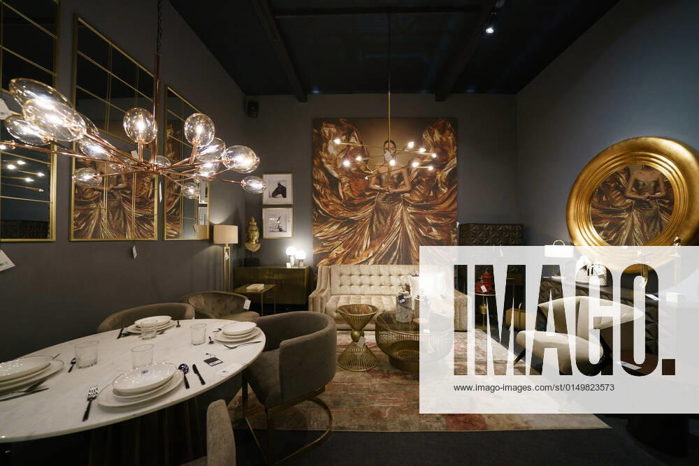 INTERGIFT 2022 - International Decoration Exhibition Decorative elements are shown at the INTERGIFT 2022 International Decoration Exhibition at Ifema in Madrid. February 4, 2022 in Madrid, Spain Madrid Spain