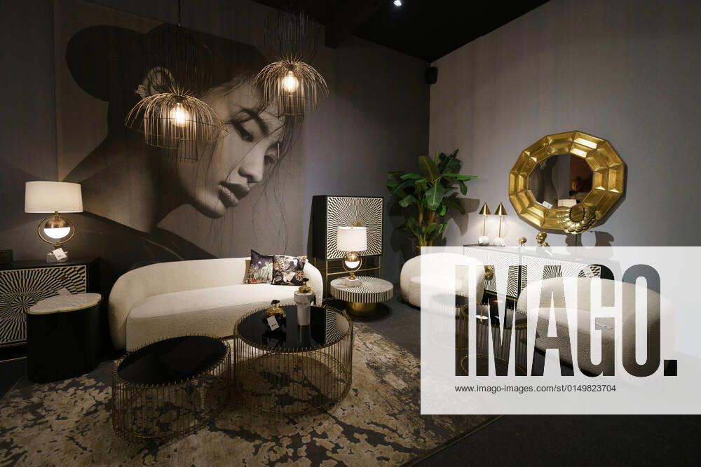 INTERGIFT 2022 - International Decoration Exhibition Decorative elements are shown at the INTERGIFT 2022 International Decoration Exhibition at Ifema in Madrid. February 4, 2022 in Madrid, Spain Madrid Spain