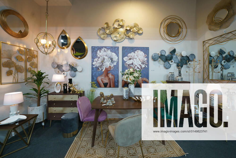 INTERGIFT 2022 - International Decoration Exhibition Decorative elements are shown at the INTERGIFT 2022 International Decoration Exhibition at Ifema in Madrid. February 4, 2022 in Madrid, Spain Madrid Spain