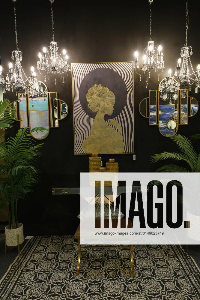 INTERGIFT 2022 - International Decoration Exhibition Decorative elements are shown at the INTERGIFT 2022 International Decoration Exhibition at Ifema in Madrid. February 4, 2022 in Madrid, Spain Madrid Spain