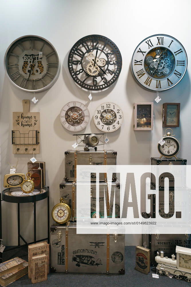 INTERGIFT 2022 - International Decoration Exhibition Decorative elements are shown at the INTERGIFT 2022 International Decoration Exhibition at Ifema in Madrid. February 4, 2022 in Madrid, Spain Madrid Spain