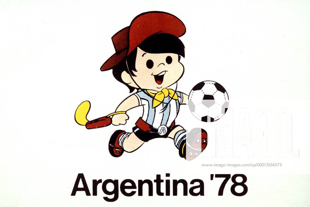 Gauchito: Argentina 78 - das Maskottchen der Weltmeisterschaft 1978 Fußball WM Herren Weltmeisterschaft 1978 Einzelbild Buenos Aires
