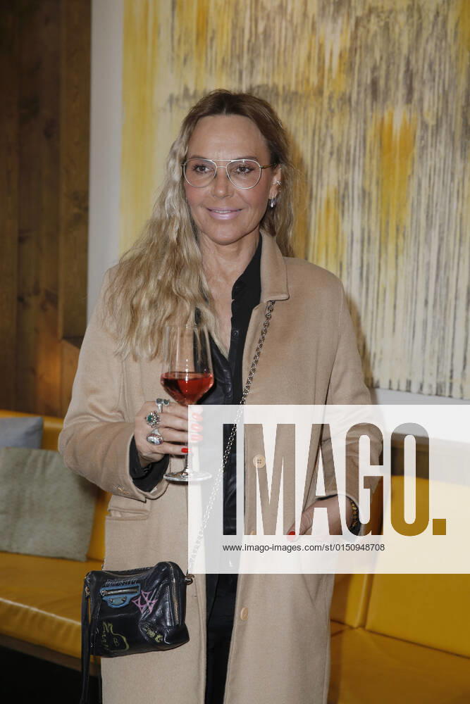 Natascha Ochsenknecht Jimi Blue Ochsenknecht presents its first both Wines on 6 March 2019 at Restaurant secretly loyal in Berlin