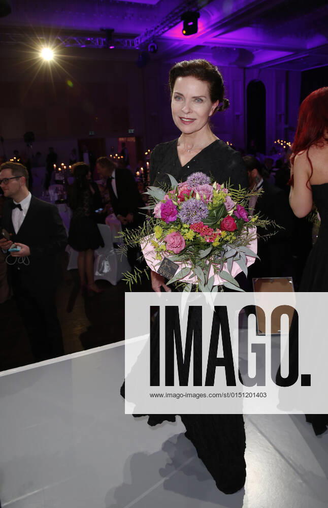 Gudrun Landgrebe 2 Gloria German Kosmetikpreis on 27 March 2015 at Hilton Hotel in Düsseldorf