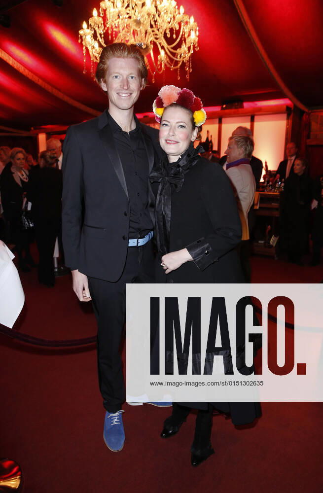 Enie van de Meiklokjes with Tobias Staerbo Palazzo Gala Premiere on 02 November 2016 at Palazzo Spiegelpalast in the Kynaststraße in Berlin