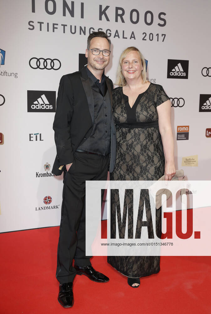 Matthias Opdenhövel with Wife Alexandra Opdenhövel Toni Kroos foundation gala on 09 June 2017 at Palladium Cologne
