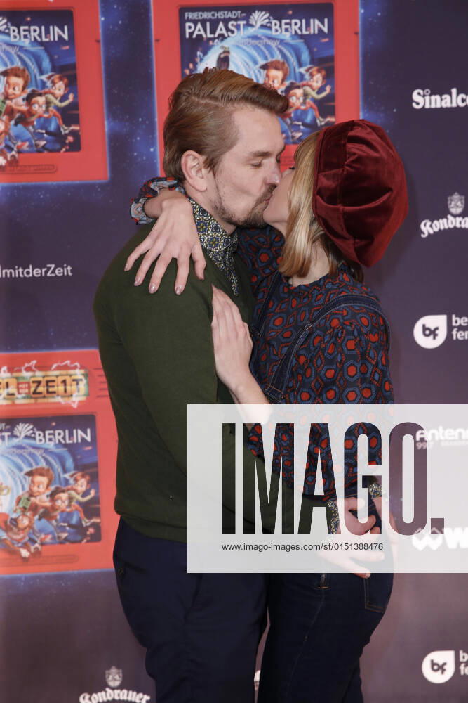 Isabell Horn with Friend Jens Ackermann Premiere from Game with the Time on 19 November 2017 at Friedrichstadt Palace in Berlin