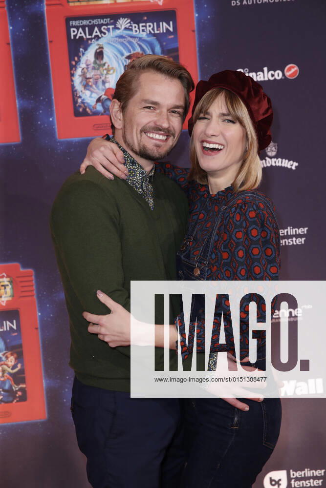 Isabell Horn with Friend Jens Ackermann Premiere from Game with the Time on 19 November 2017 at Friedrichstadt Palace in Berlin