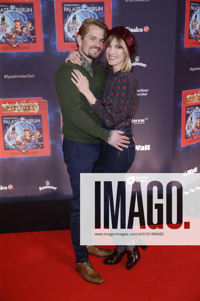 Isabell Horn with Friend Jens Ackermann Premiere from Game with the Time on 19 November 2017 at Friedrichstadt Palace in Berlin