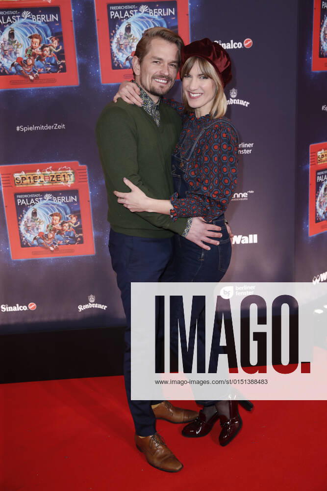 Isabell Horn with Friend Jens Ackermann Premiere from Game with the Time on 19 November 2017 at Friedrichstadt Palace in Berlin