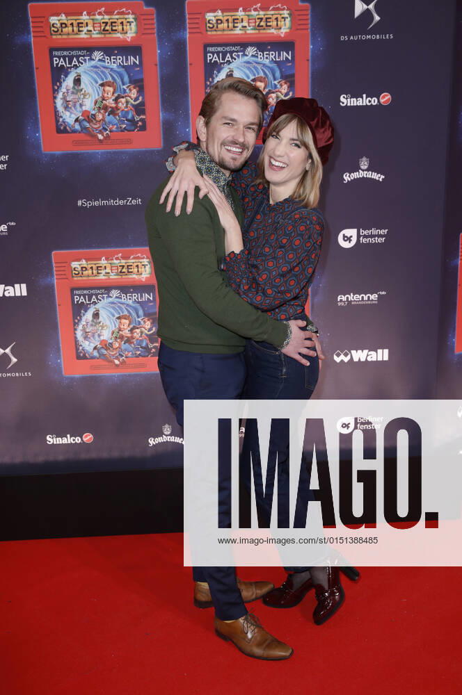 Isabell Horn with Friend Jens Ackermann Premiere from Game with the Time on 19 November 2017 at Friedrichstadt Palace in Berlin