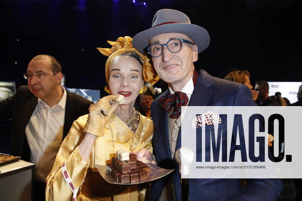 Britt Kanja and Günther Anton Krabbenhöft Lambertz Calendar Presentation with the Subject Life IS a Dance on 22 November 2017 at Friedrichstadt Palace in Berlin