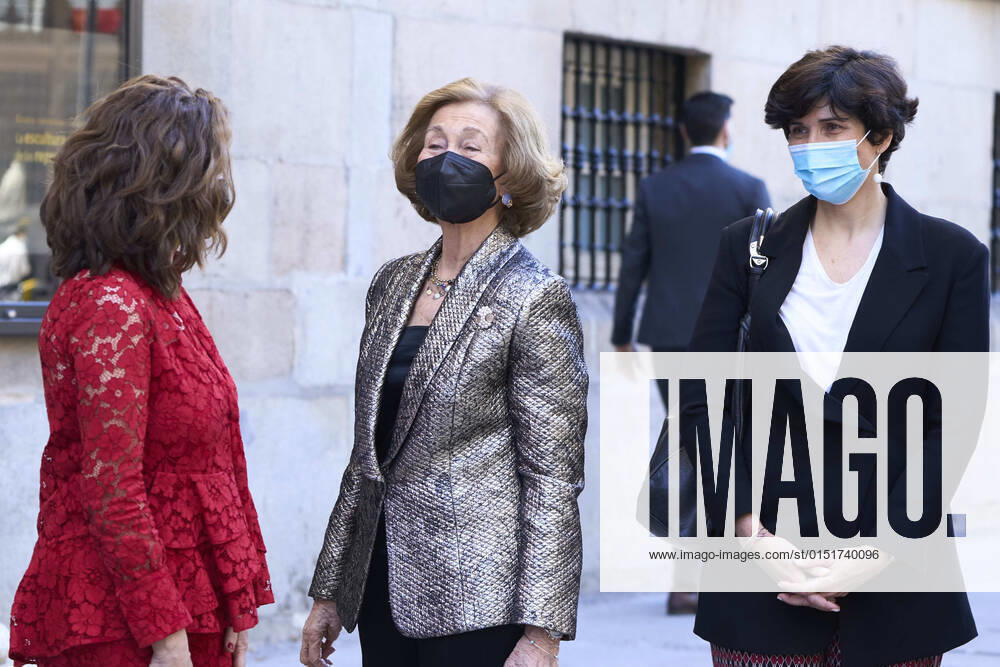 Madrid Queen Sofia at the Ibero-American patronage awards of the Callia foundation in Madrid. No Spain Â