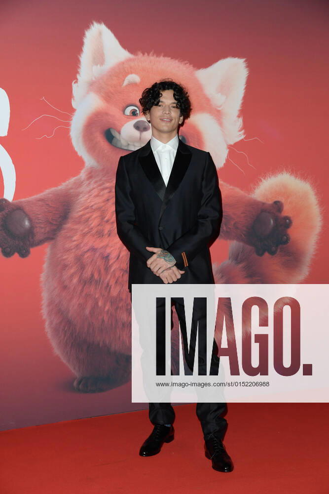 Manuel attends at the red carpet of Disney movie Red at The Space Cinema Moderno. Rome Italy - ZUMAs197 20220225_zaa_s197_491
