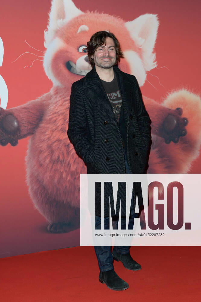 Federico Russo attends at the red carpet of Disney movie Red at The Space Cinema Moderno. Rome Italy - ZUMAs197 20220225_zaa_s197_518