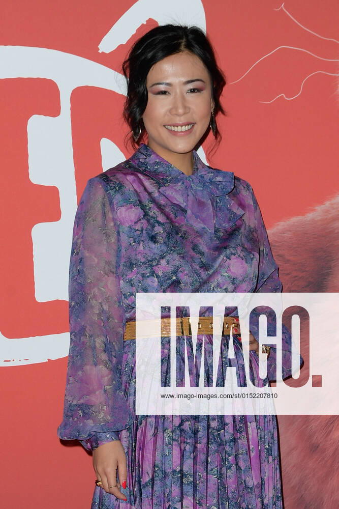 Domee Shi attends at the red carpet of Disney movie Red at The Space Cinema Moderno. Rome Italy - ZUMAs197 20220225_zaa_s197_547