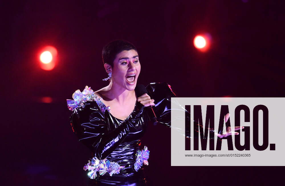 EUROVISION AUSTRALIA FINAL, Montaigne performs during the Eurovision Australia Decides 2022 final at the Gold Coast Convention and Exhibition Centre on the Gold Coast, Saturday, February 26, 2022. ( NO ARCHIVING, , NO USE IN BOOKS WITHOUT CONSENT GOLD COAST QLD AUSTRALIA