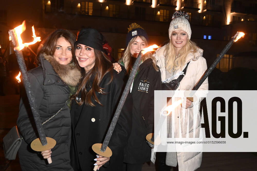 Gerit Kling, Simone Thomalla, Nina Ensmann and Franziska Knuppe at the Official Opening of the Baltic Lights 2022 with Torch Relay at the Alex Strandbar Heringsdorf, 04 03 2022 Foto:xF.xFuturexImage