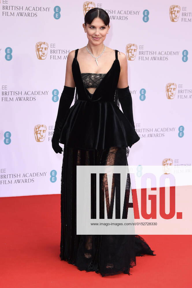 Millie Bobby Brown at the BAFTA Film Awards 2022 75th British Academy Film Awards at the Royal Albert Hall London, 13 03 2022. Foto:xS.xFuturexImage