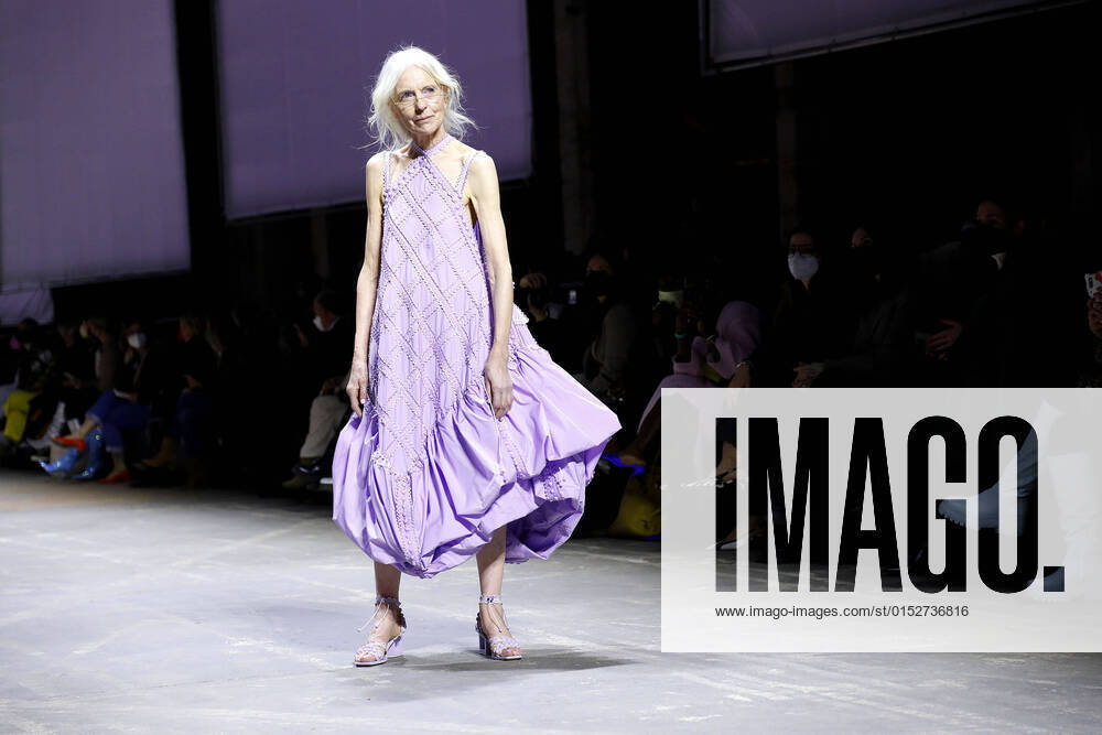 Models on the catwalk at the Sofia Ilmonen Opening Show on 14 03 2022 at the start of Mercedes Benz Fashion Week in Berlin MBFW Fashionweek Berlin 2022 Opening Show Sofia Ilmonen