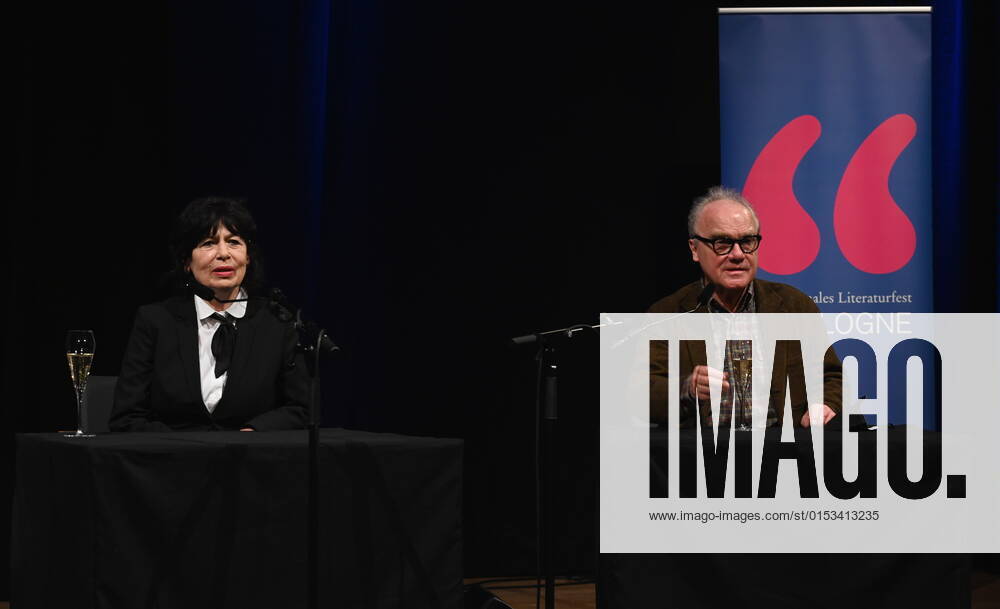 Writers Michael Köhlmeier and Monika Helfer read at Lit Cologne, the international literature festival