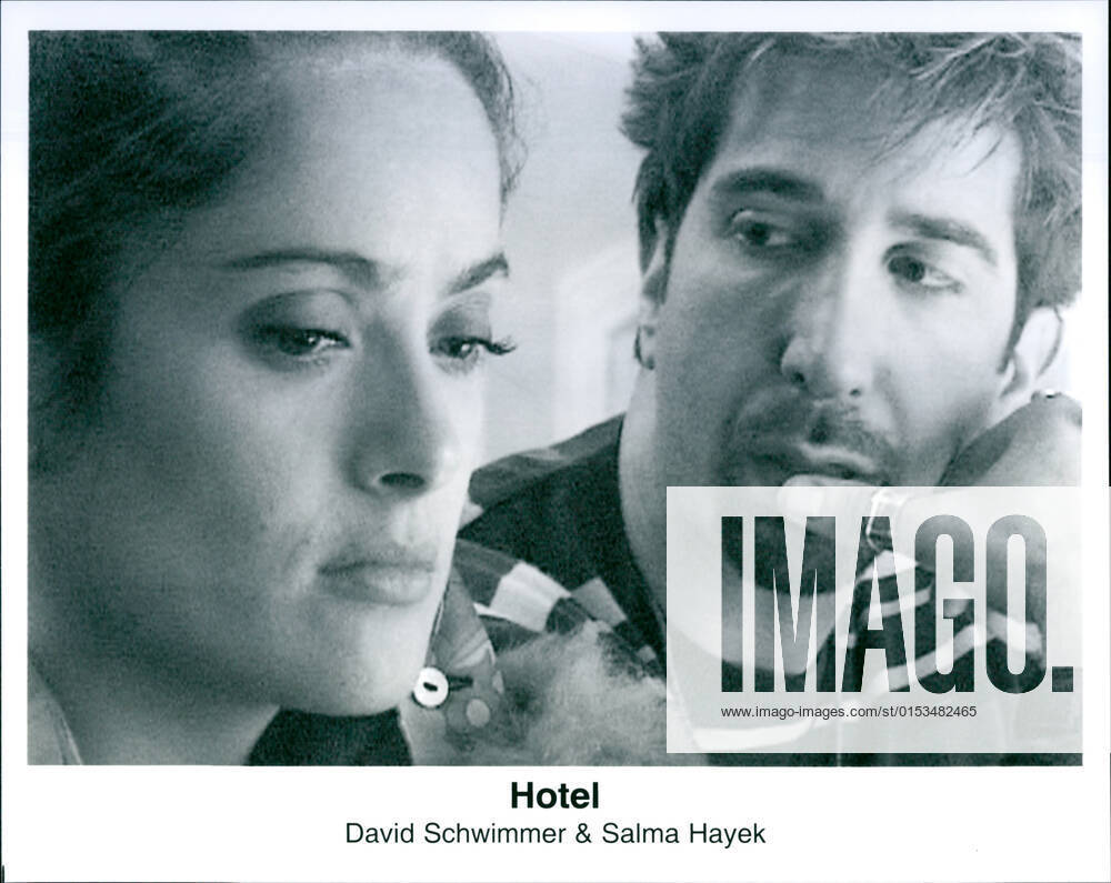 David Swimmer, Salma Hayek David Swimmer, Salma Hayek at Film Hotel