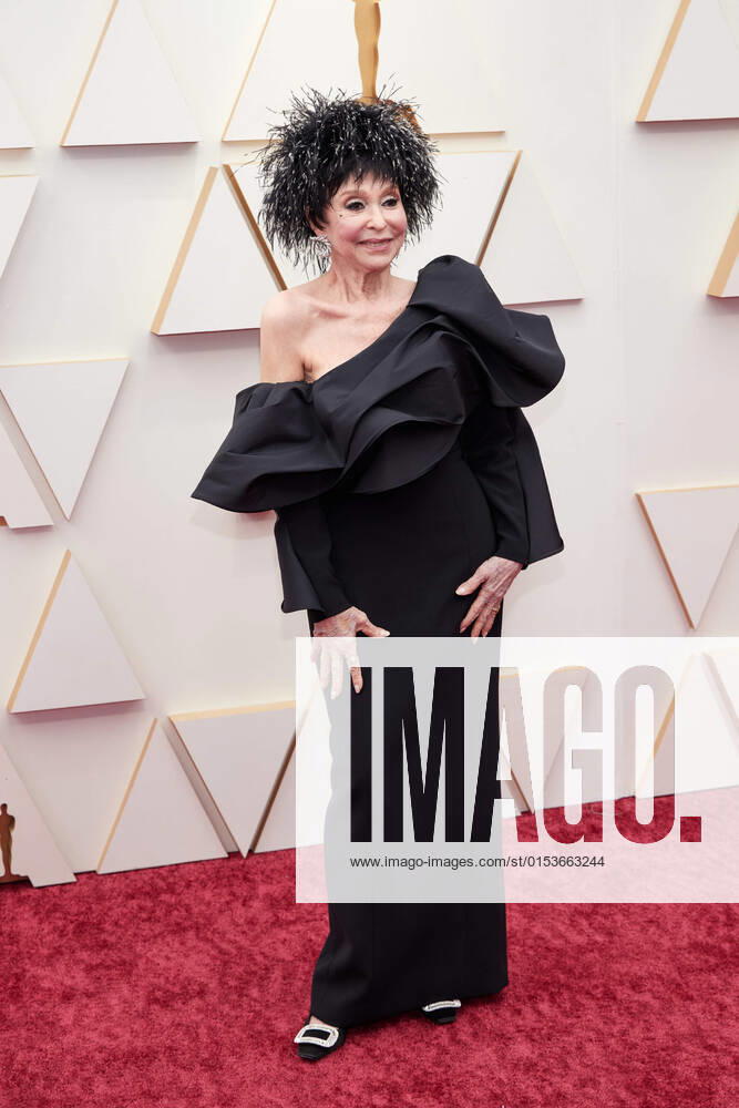 Rita Moreno arrives on the red carpet of the 94th Oscars® at the Dolby Theatre at Ovation Hollywood in Los Angeles, CA, on Sunday