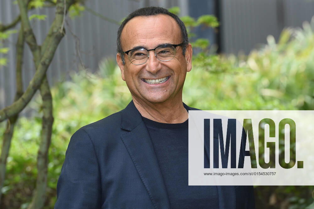 Photocall of the nominations to the prize David di Donatello 2022 Carlo Conti during the photocall of the nominations to the prize David di Donatello 2022. Rome (Italy), April 04th, 2022 Imago-Images Emmefoto