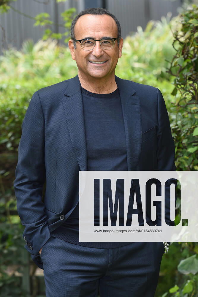 Photocall of the nominations to the prize David di Donatello 2022 Carlo Conti during the photocall of the nominations to the prize David di Donatello 2022. Rome (Italy), April 04th, 2022 Imago-Images Emmefoto