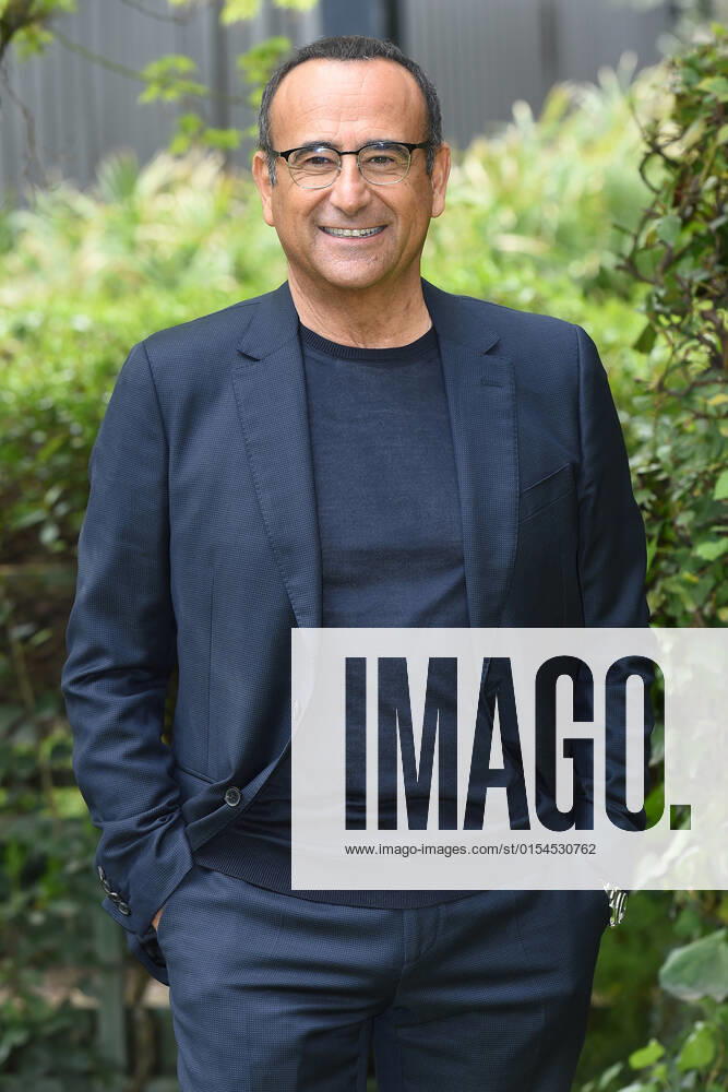 Photocall of the nominations to the prize David di Donatello 2022 Carlo Conti during the photocall of the nominations to the prize David di Donatello 2022. Rome (Italy), April 04th, 2022 Imago-Images Emmefoto