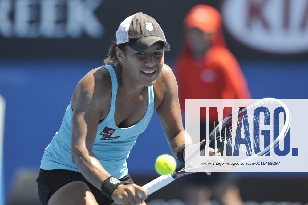 Melbourne, Australia. Heather Watson of Great Britain in action against during day one of the Australian Open from Melbourne Park. Limx ActionPlus20162188