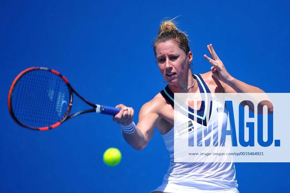 Pauline Parmentier (FRA) TENNIS : Open d Australie - Melbourne - 13 01 2014 TennisMagazine Panoramlc