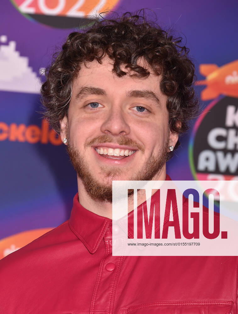 SANTA MONICA, CA - APRIL 9: Jack Harlow at the 2022 Nickelodeon Kids Choice Awards at the Barker Hangar in Santa Monica, California on April 9, 2022.