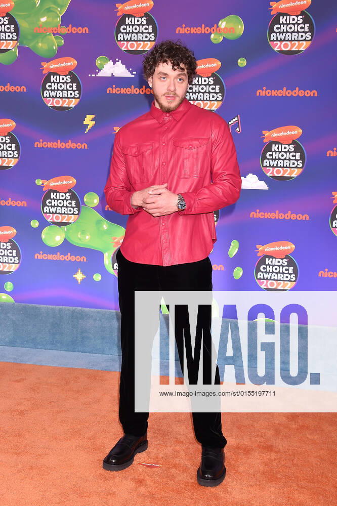 SANTA MONICA, CA - APRIL 9: Jack Harlow at the 2022 Nickelodeon Kids Choice Awards at the Barker Hangar in Santa Monica, California on April 9, 2022.