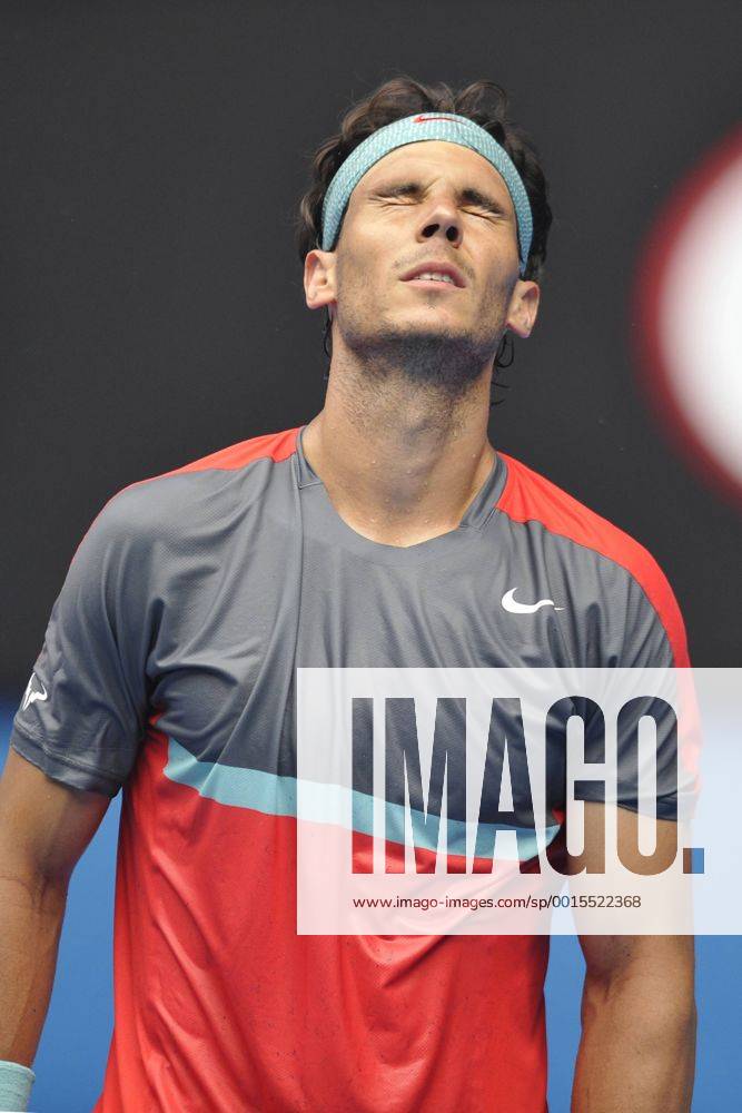 Melbourne, Australia. Rafael Nadal of Spain in action on day eight of the Australian Open from Melbourne Park. Limx ActionPlus20165624