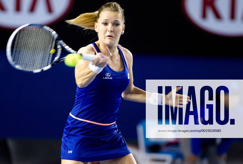 TENNIS - WTA, Australian Open 2014 MELBOURNE,AUSTRALIEN,20.JAN.14 - TENNIS - WTA Tennis Damen Tour, Grand Slam, Australian Open. Bild zeigt Agnieszka Radwanska (POL).