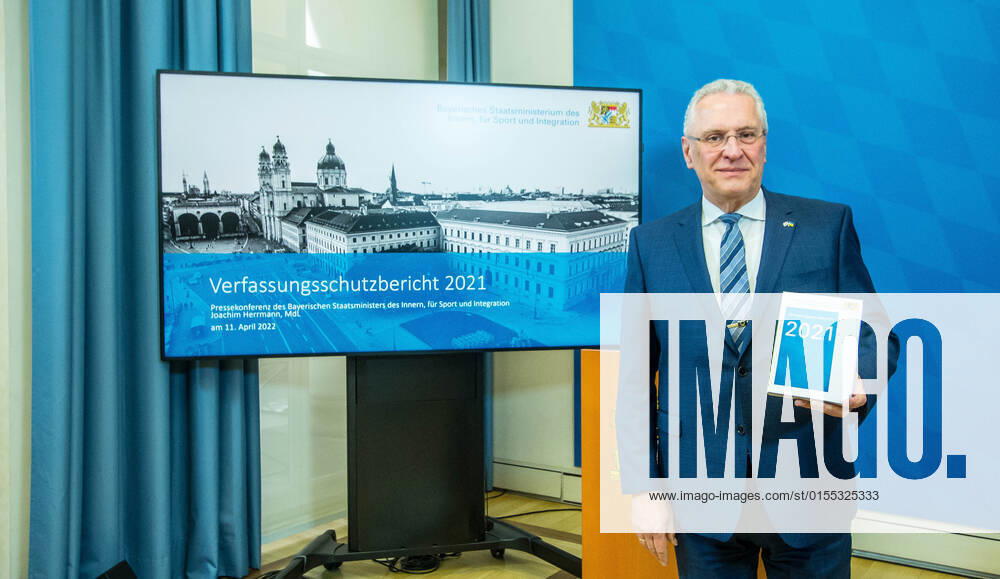 JOACHIM HERRMANN, Interior Minister of the State of Bavaria. The Bavarian Verfassungsschutz (Secret Service, Office for the Protection of the Constitution) released the 2021 report detailing threats to the state of Bavaria and the country. Over the past years, conspiracy theorists, new age and wellness extremists, right-extremists, and various enemies of democracy have taken a leading role against the German state and society, with imagery such as the August 2020 storming of the Reichstag and May 2020 3,000 Corona rebels demonstrating at Marienplatz in Munch associated with it. Numerous participants in that storming come from the Bavarian scene and are radicalizing at increasing rates. Munich Ge - ZUMAb160 20220411_zbp_b160_044