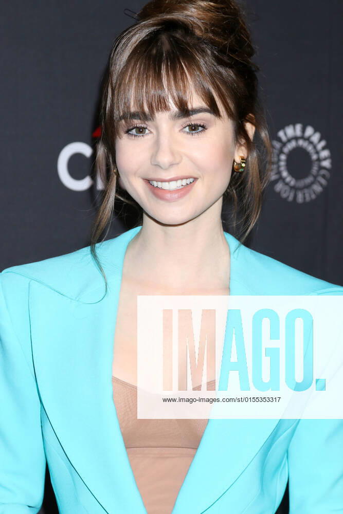Lily Collins at the PaleyFEST Emily in Paris at Dolby Theater. Los Angeles USA - ZUMAb170 20220410_zap_b170_019