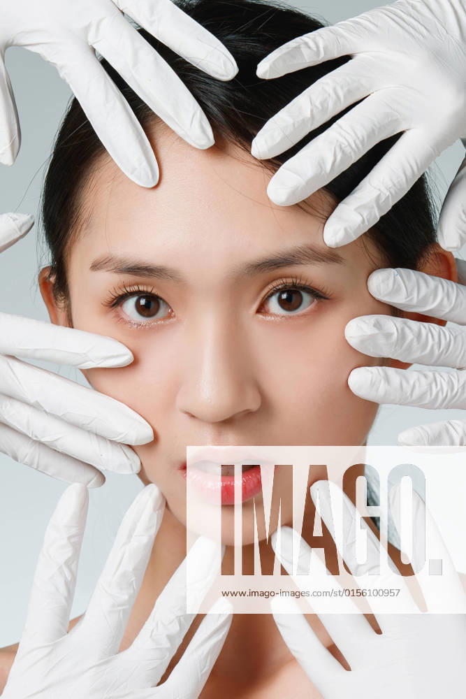 Ready to do plastic surgery of young women China, 09 08 2021, model released,