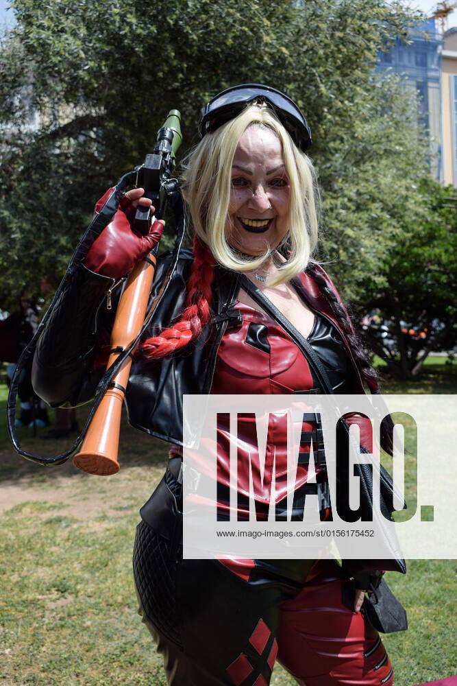 Cosplayers bring their favorite characters to life during Comic book festival in Athens Cosplayers dressed as their favourite comic book characters stand for a photo during Comicdom Con Festival, a three-day comics event organized by non-profit organizations. Athens Greece