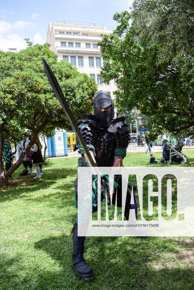 Cosplayers bring their favorite characters to life during Comic book festival in Athens Cosplayers dressed as their favourite comic book characters stand for a photo during Comicdom Con Festival, a three-day comics event organized by non-profit organizations. Athens Greece