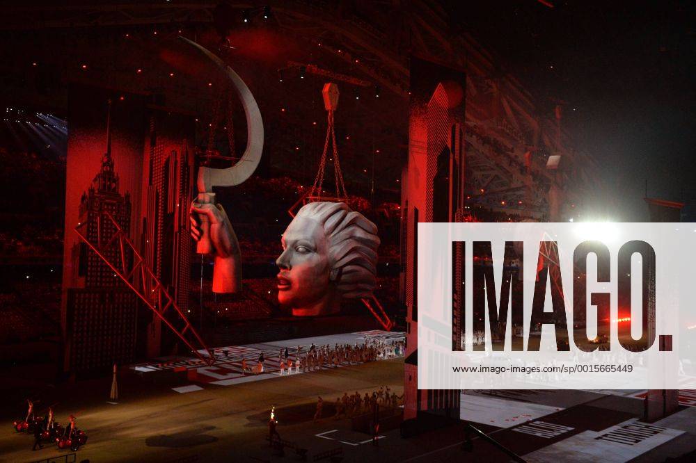 Actors performs during the Opening Ceremony for the Sochi 2014 Winter Olympics on February 7, 2014 in Sochi, Russia. OLY20140207507