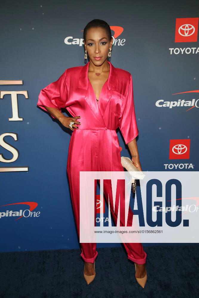 HOLLYWOOD, CA - APRIL 23: Amina Buddafly at the 2022 Trumpet Awards at the Dolby Theatre in Hollywood, California on April 23, 2022.